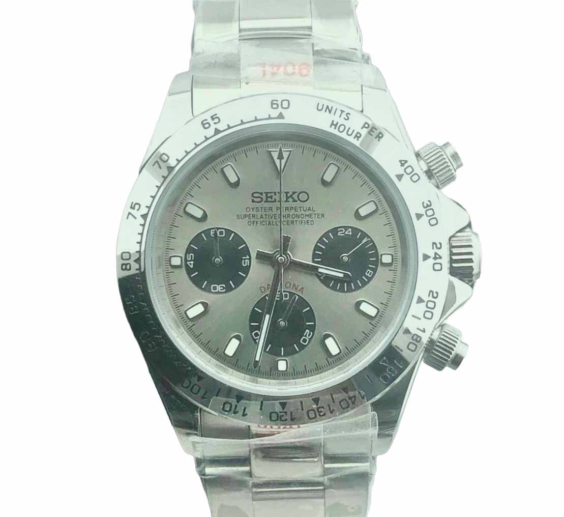 SEIKO MOD デイトナ グレーダイアル